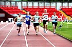 Charlie Pasco (New Marske), Michael Wilson (Sunderland), Jack Reed (Gosforth), Barry Maskell (Gateshead) and Liam Watson, North East Championships, Gateshead